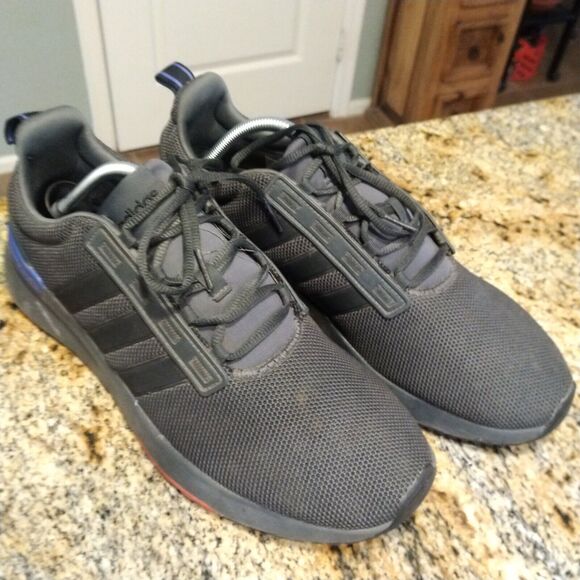 Adidas Racer TR21 Men\'s Size 11 Lace Up Running Shoes Sneakers Black/Gray GZ8185 main image 7